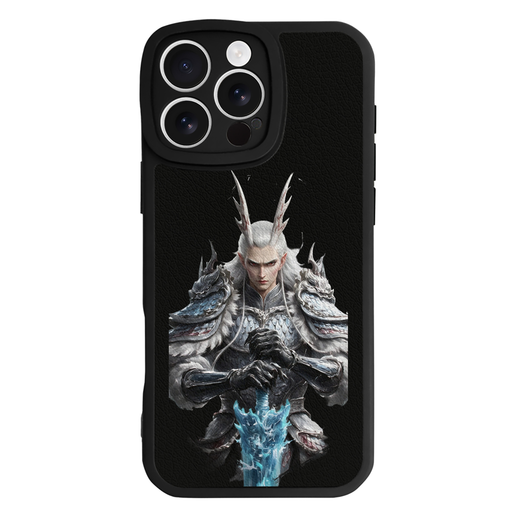 （画像用） Ne Zha 2 ナタ 魔童の大暴れ 【iPhone 16シリーズ対応】シリコンスマホケース（レザー調） 材質：シリコン